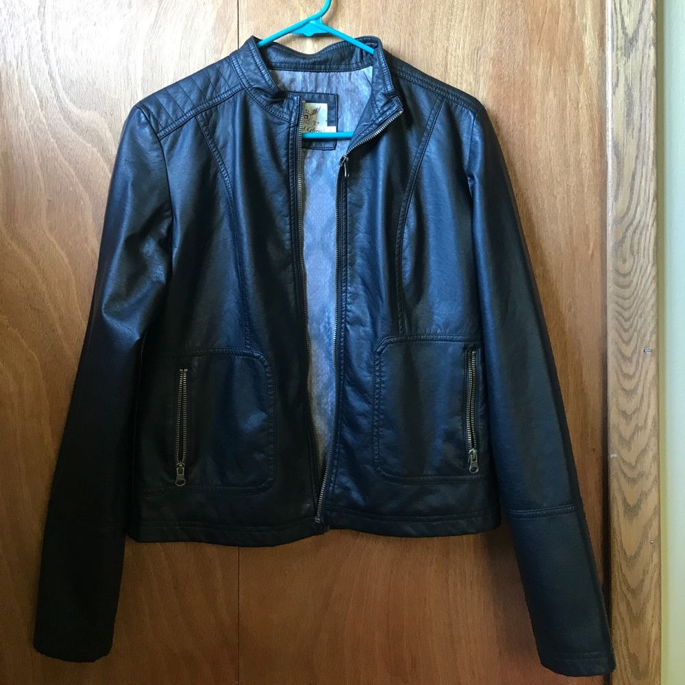 Leather jacket